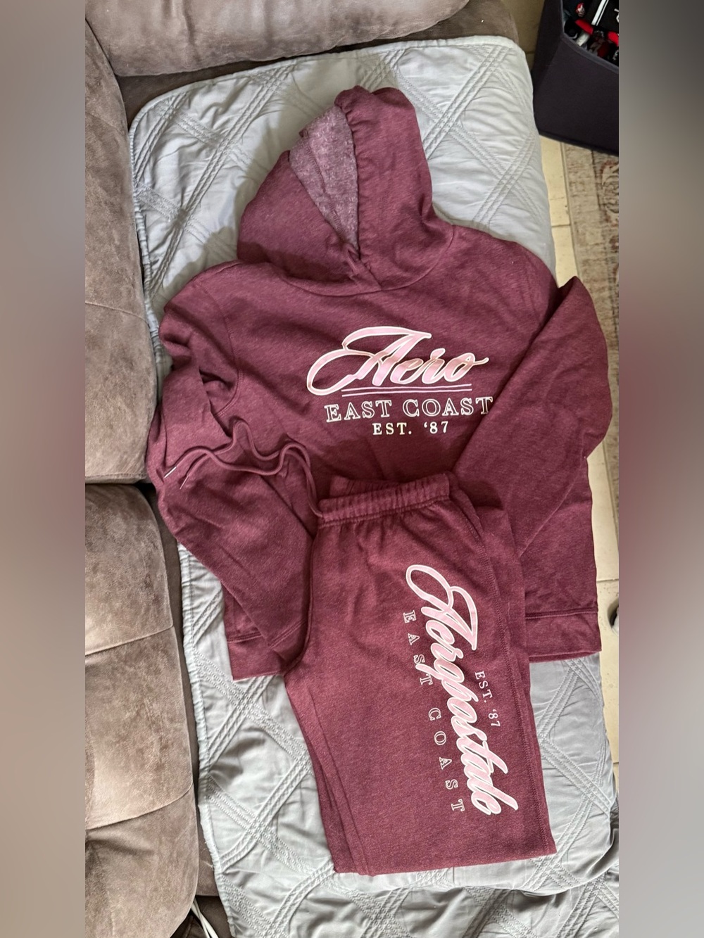 Aeropostale hoodie and sweatpants